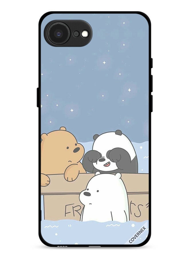 Covernex Apple iPhone 16e Protective Case Cover Bear Friends - Image 1