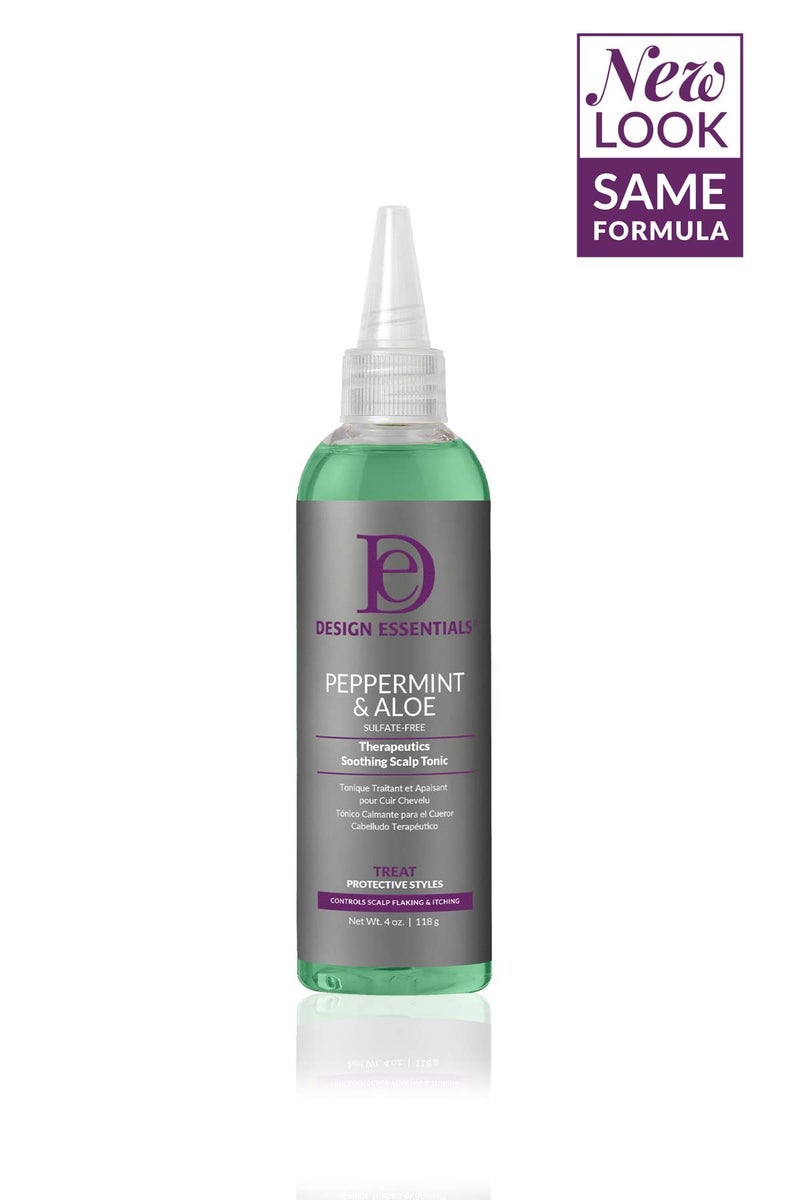 Design Essentials Design Essentials Peppermint & Aloe TherapeuticsSoothing Scalp Tonic, 4 Ounces  - Image 1