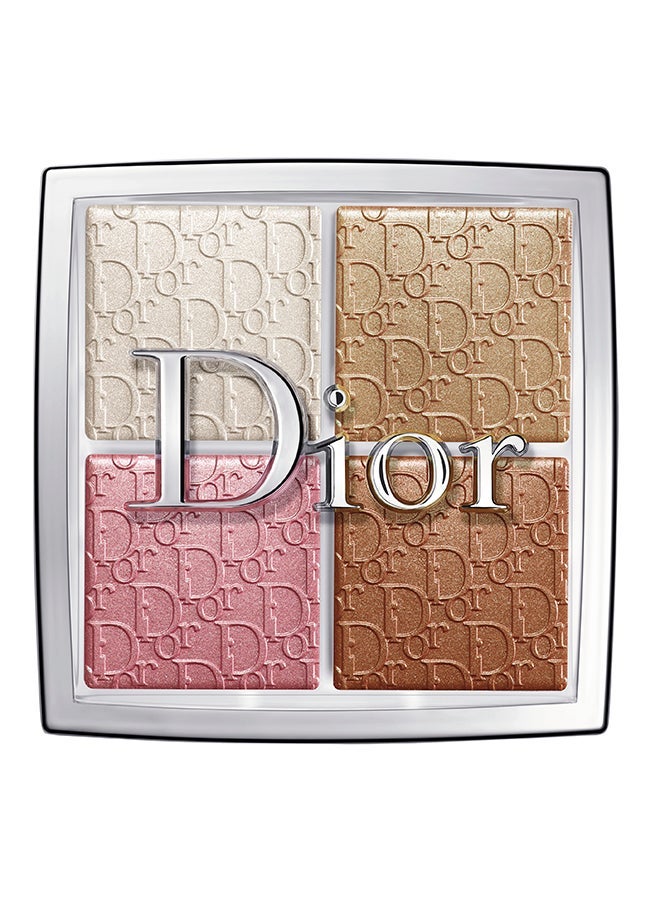 Dior 3PCS Makeup Set with Glow Face Palette, Pink Blush & Rosewood Lip Plumping Gloss, Highlighter Face Palette, Hydrating Shiny Lip Gloss for Women Natural Makeup - Image 2