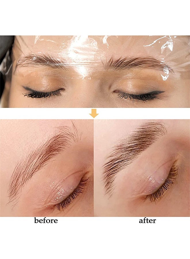آي بي سي سي سي أن دي سي مجموعة تلميع الحواجب، مجموعة رفع الحواجب لتجميل الحواجب، مجموعة رفع الحواجب الاحترافية، بودرة الحواجب، رفع الحواجب الفوري، طويلة الأمد، مثالية للحواجب الكثيفة غير المرتبة المتجهة للأسفل، مجموعة تثبيت الحواجب للاستخدام في الصالون والمنزل - Image 5