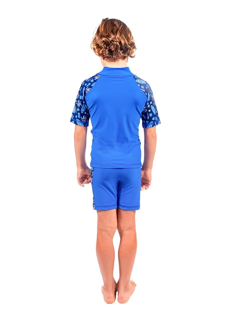 كويجا صن وير COEGA Kids Boys Two Piece Suit - Navy Blue Surf