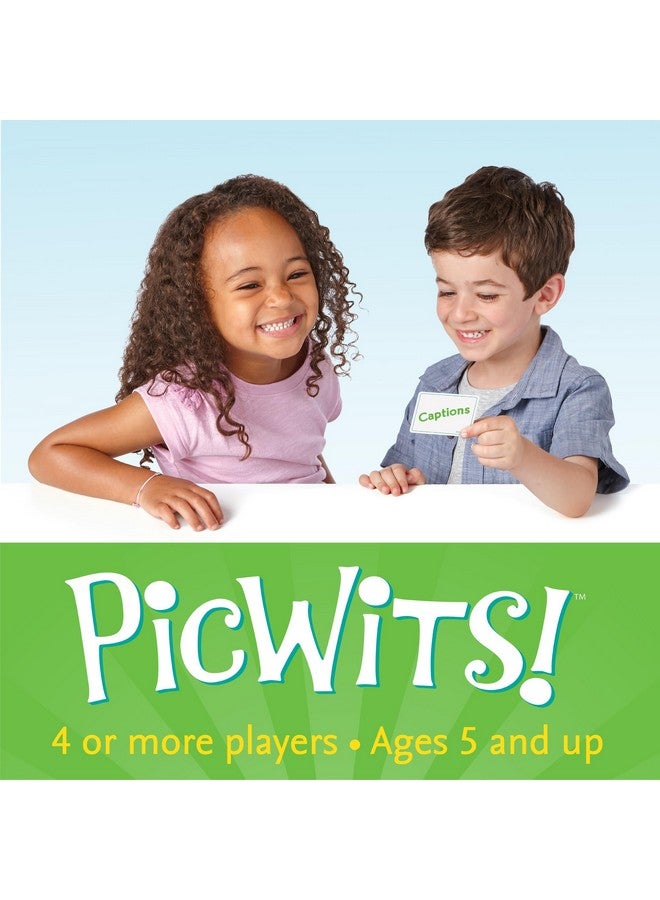 MindWare PicWits, Funny Quick Wit Picture Captioning Card Game, Quick 30-Minute Game Play, Ages 5 and up - Silly & Sweet - Image 3