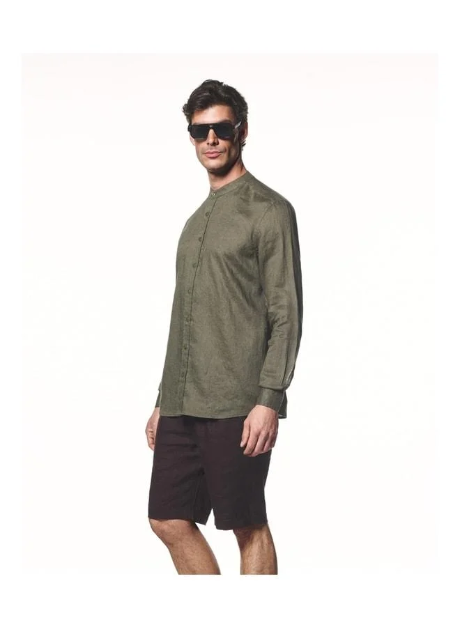Liwali  100% Linen Collared Shirt. for Men | Best Price UAE