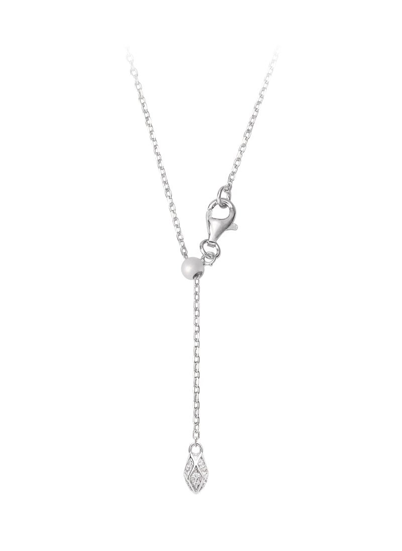AWNL - Eternal Vow Necklace Pendant with 925 Silver and Zirconia Stones Gift Gift for Women Wife Girlfriend - Image 1