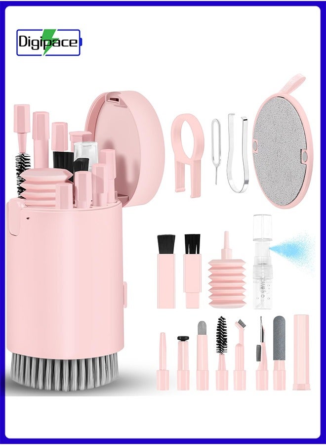 Digipace 20-in-1Electronic Cleaner Kit, Keyboard Cleaner kit, Portable Multifunctional Cleaning Tool for PC Monitor/Earbud/Cell Phone/Laptop/Computer/Bluetooth Earphones - Image 1