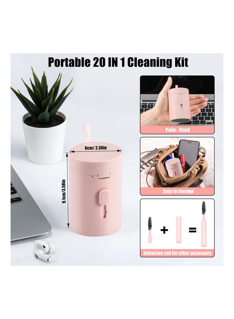 Digipace 20-in-1Electronic Cleaner Kit, Keyboard Cleaner kit, Portable Multifunctional Cleaning Tool for PC Monitor/Earbud/Cell Phone/Laptop/Computer/Bluetooth Earphones - Image 2