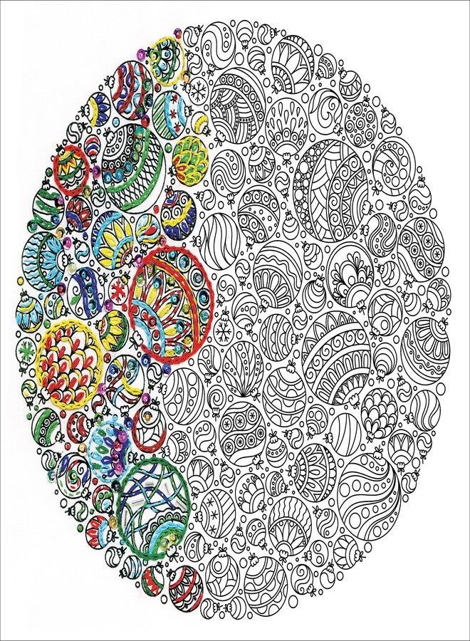 Design Works Crafts 4030 Zenbroidery Kit, Christmas Ornaments, Multicolor - Image 2