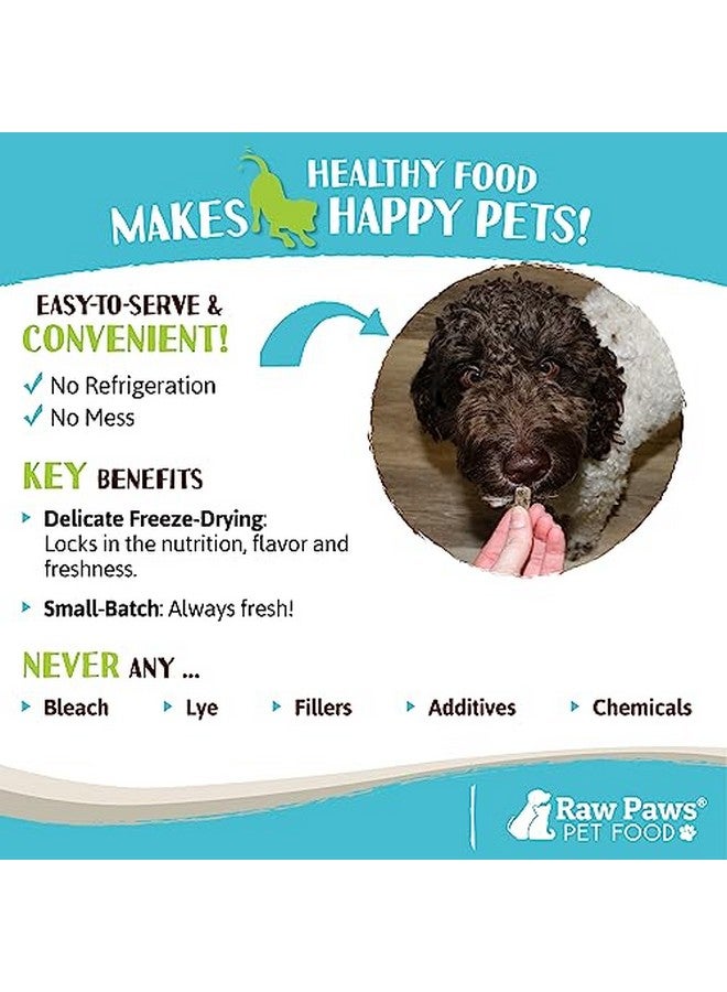 Raw Paws FreezeDried Green Beef Tripe For Dogs & Cats, 16 Oz  Made In Usa Green Beef Tripe Dog Food  FreeRange Cow Tripe Without Added Steroids Or Antibiotics  Raw FreezeDried Green Tripe - Image 5