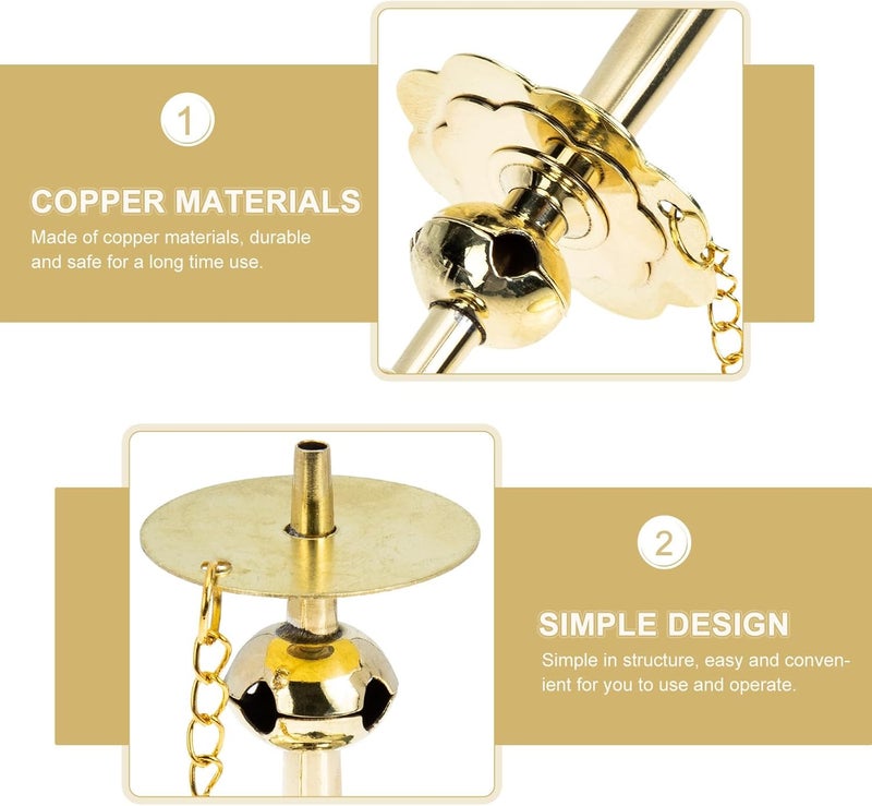 High strength upgraded material Copper Suona Core Repairing Accessory with Brass Pole, Cucurbit Suona Core Replacement Part for Traditional Chinese Wind Instrument Maintenance Integrated warehouse solution Strategic warehouse site Intercity storage hub Modern warehouse management Intra-city fast distribution Market mainstream color picks All item simple matching build Cost effective global grade quality Full village delivery cover Elegant multi-option build Easy lifting build Secure equipped warehouse Fast & slow shipment compatible Cross product combo compatible Trendy natural assorted colors Climate adapted upgraded quality Confirmed available stock Diverse purchase plan Ergonomic build Periodic stock arrangement Dispersed regional warehouses Regional central warehouse stock Cost effective fine quality Longevity optimized build - Image 3