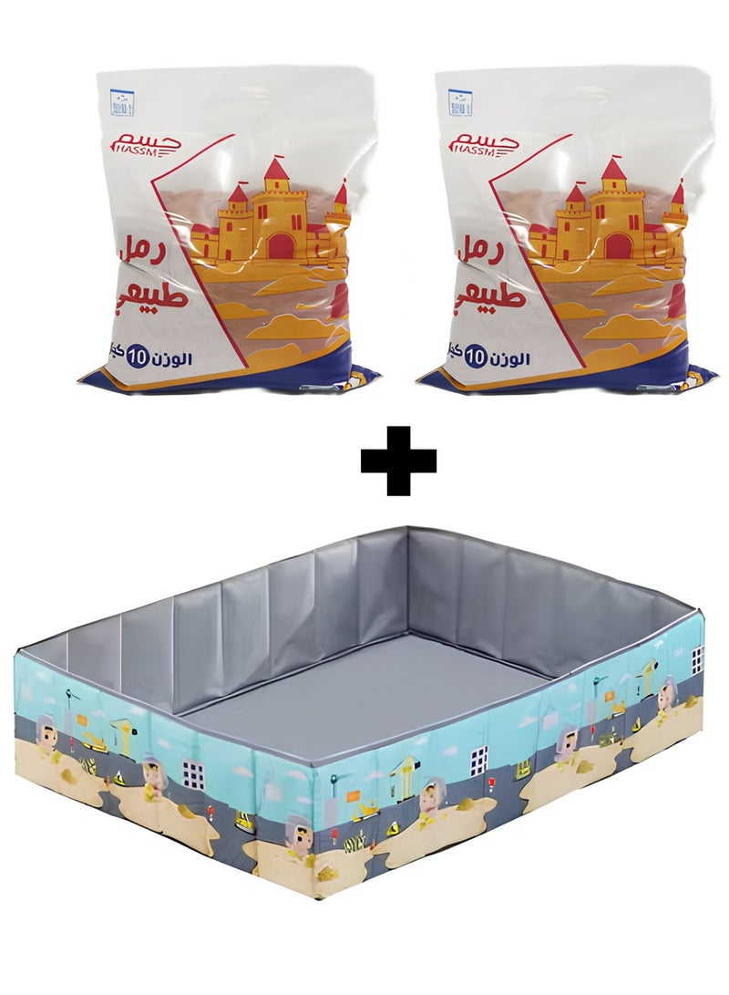 HASSM Sand set: sand barrier + 2 sand bags from Hassm - Image 1