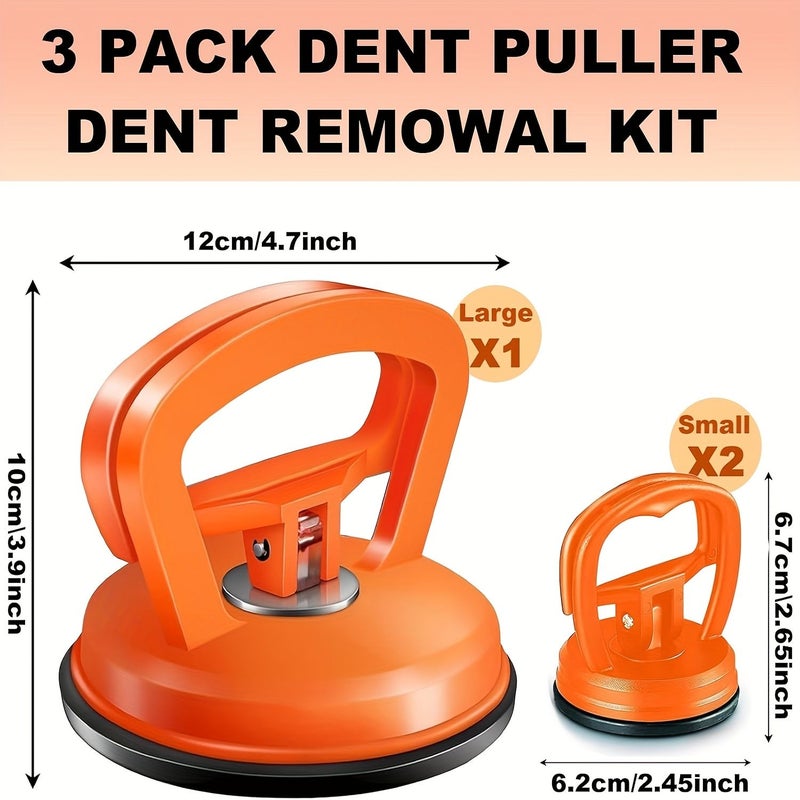 Paintless Dent Repair Kit Set With 45inch Pull Tab And 2 Small Pull Tabs - Image 5
