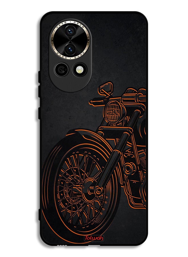 Tolwak Huawei nova 12 5G Protective Case Cover Vintage Bike - Image 1