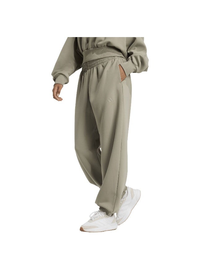 Adidas W All Szn Sl Pt Green Training Pants For Women XS - Image 2