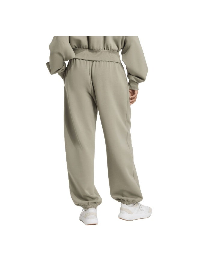 Adidas W All Szn Sl Pt Green Training Pants For Women XS - Image 3