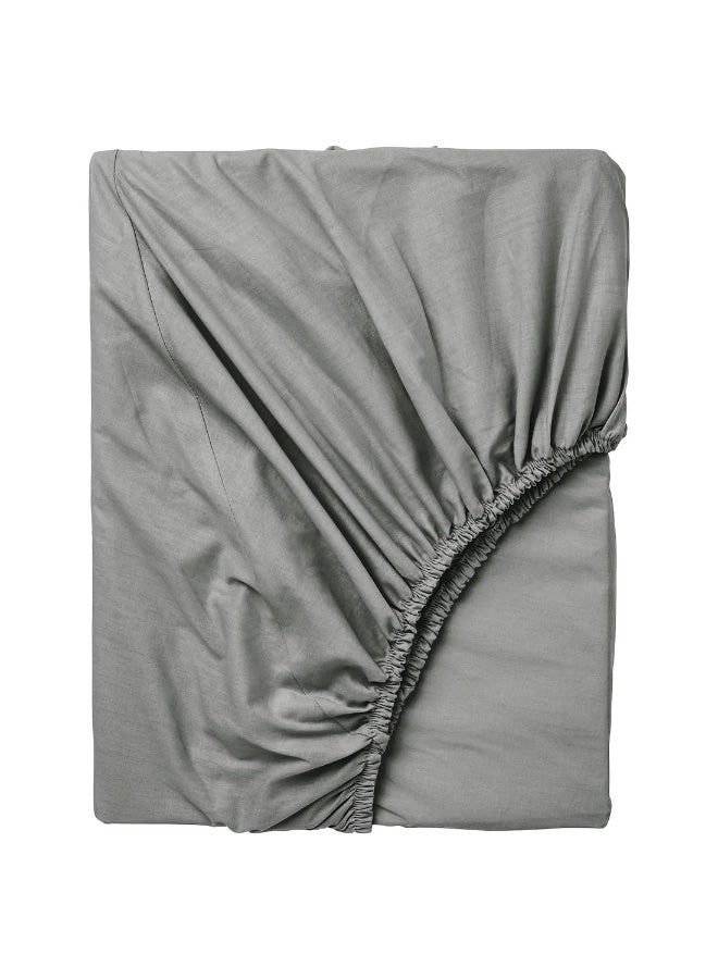 أوكرا طقم ملايه سرير باستيك 3 قطع رمادي - Image 2