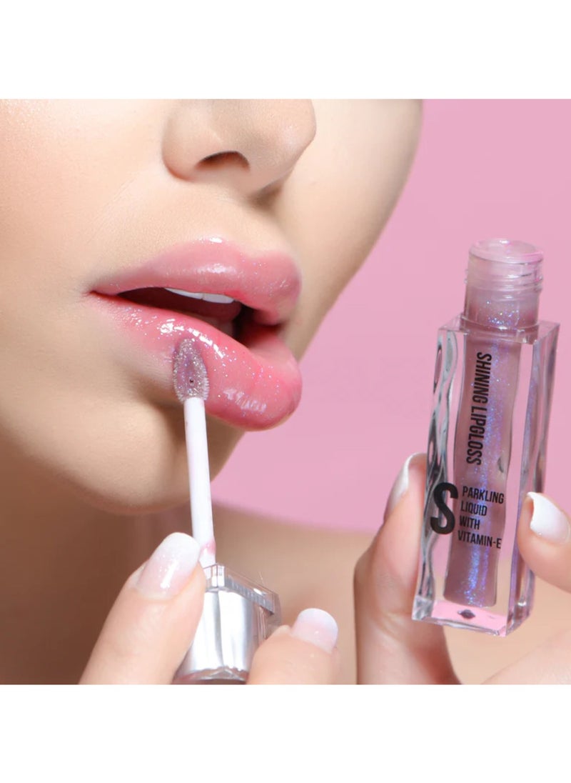 IDA Beauty LuxeLustre Shiny Lip Gloss | Hydrating, Non-Sticky, Long-Lasting Gloss | Vegan, Halal, Cruelty-Free  - Image 2