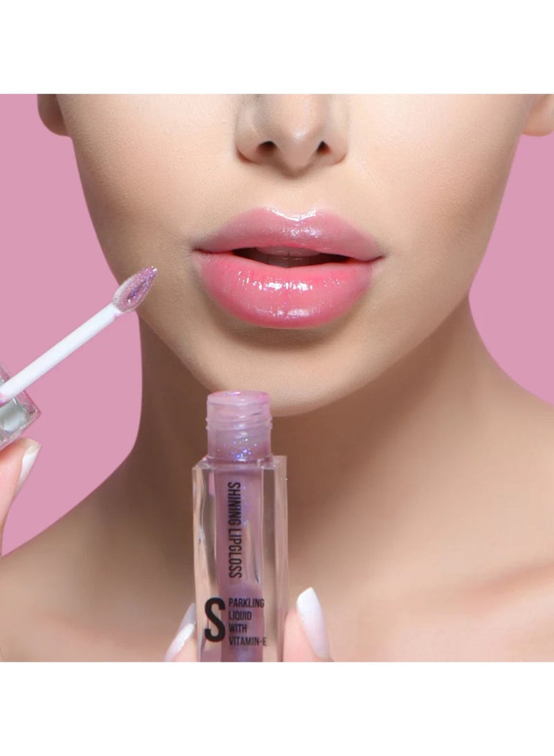 IDA Beauty LuxeLustre Shiny Lip Gloss | Hydrating, Non-Sticky, Long-Lasting Gloss | Vegan, Halal, Cruelty-Free (S02) - Image 5