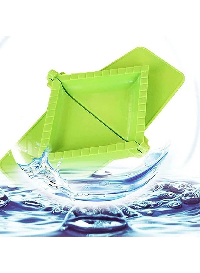 Dumpling Maker Empanada Dough Press, Triangle Dumpling Ravioli Maker Set, Press Pierogi Mold Essential Kitchen Tools, for Empanada Dumpling Ravioli Pierogi Hand Pie - Image 4