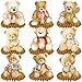 umoni 10pcs Bear Baby Shower Honeycomb Centerpieces Bear Birthday Party Supplies Bear Baby Shower Decorations Teddy Bear Table Toppers for Teddy Bear Themed Baby Shower We Can Bearly Wait Party Supplies - Image 3