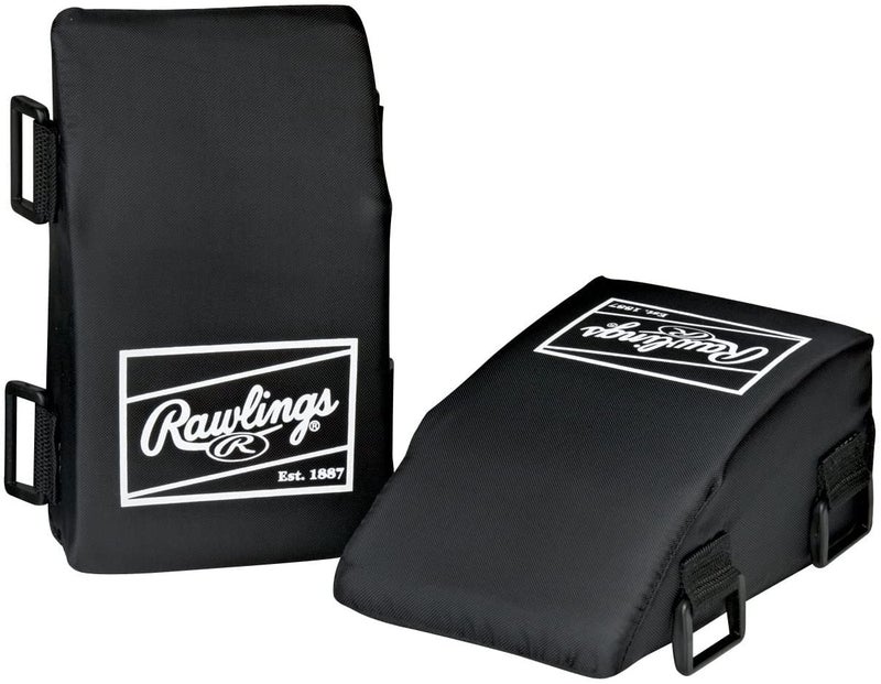 Rawlings | Catcher's Knee Savers | Baseball/Softball | Youth | Black - Image 1