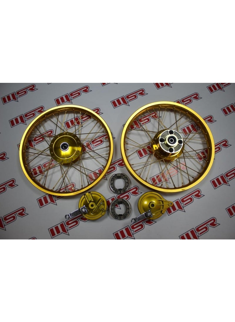 MSR Gold Special Cnc Alum. Front Rear Cant Complete Tk 18- 36 Wire 