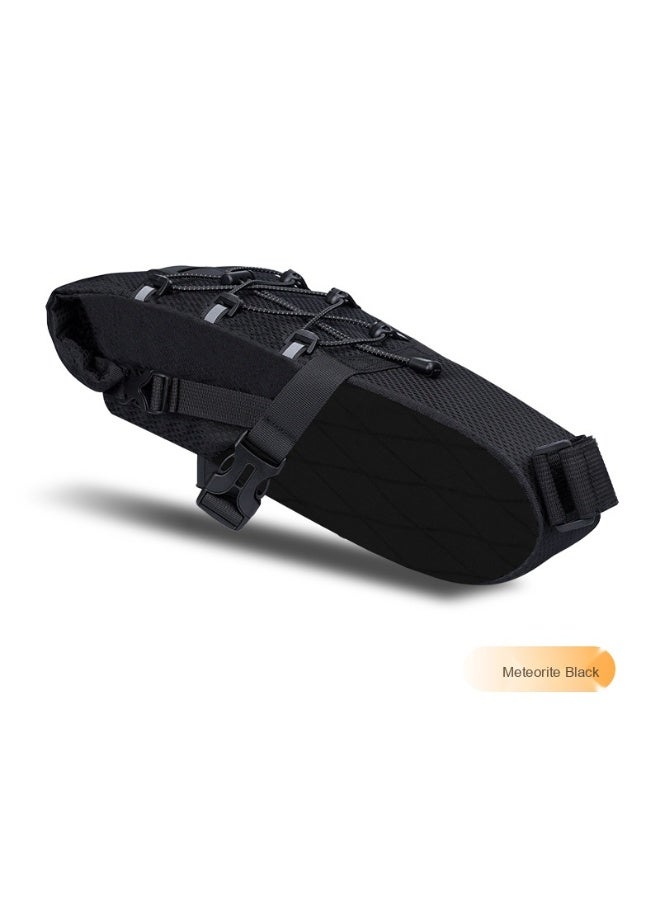 ENLEE Outdoor Bicycle Multifunctional Rear Bag - 5.8L Waterproof High-Capacity Tail Bag for Road Bikes