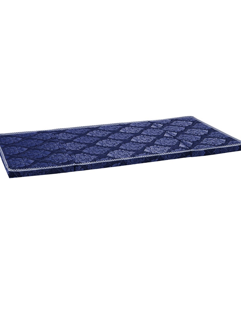 COMFY BLUE FOLDING MEDICATED GUEST FLORAL PREMIUM QUALITY PORTABLE FOLDING MATTRESS - Image 3