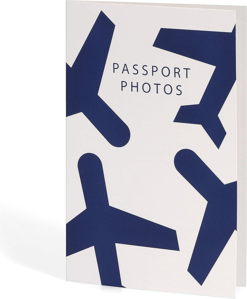 LOSTRONAUT 150-Pack Passport Photo Organizer Folder with Pockets & Compartments for 2x2 Print, Picture Display, Travel Document Organizer - Small Business Supplies - Passport Holder for Travel - Image 1