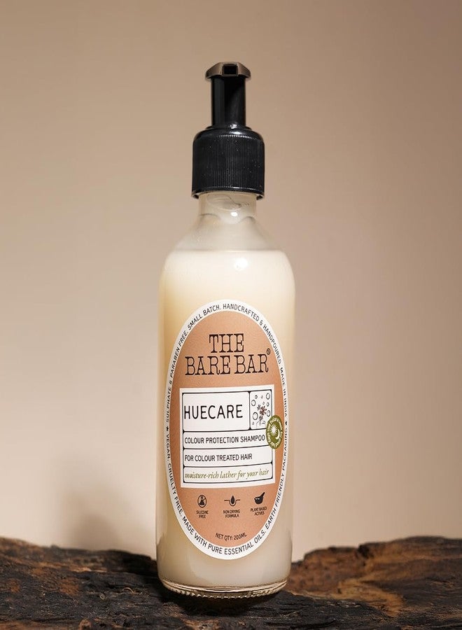 The Bare Bar HueCare - Color protection shampoo - 200ml | Deep Conditioning: Adds bounce | Suitable for Men & Women | Travel-Friendly Haircare | Sulfate & Paraben Free | Natural & Safe Formula - Image 5