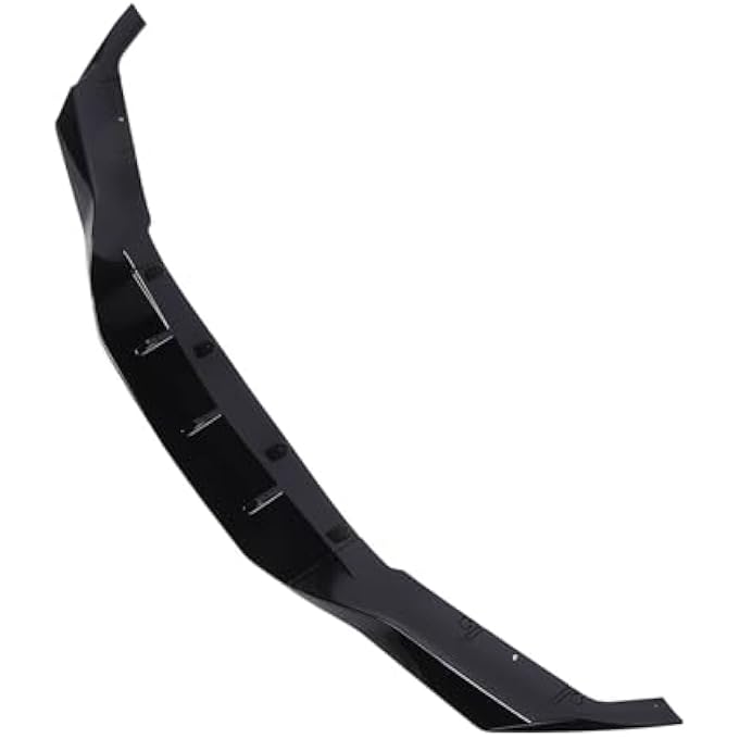 CHICIRIS 3pcs Front Bumper Lip Splitter Body Kit Collision Bumper Lip Spoiler Diffuser for F90 M5 M5C 2018 2020 Gloss Black - Image 5