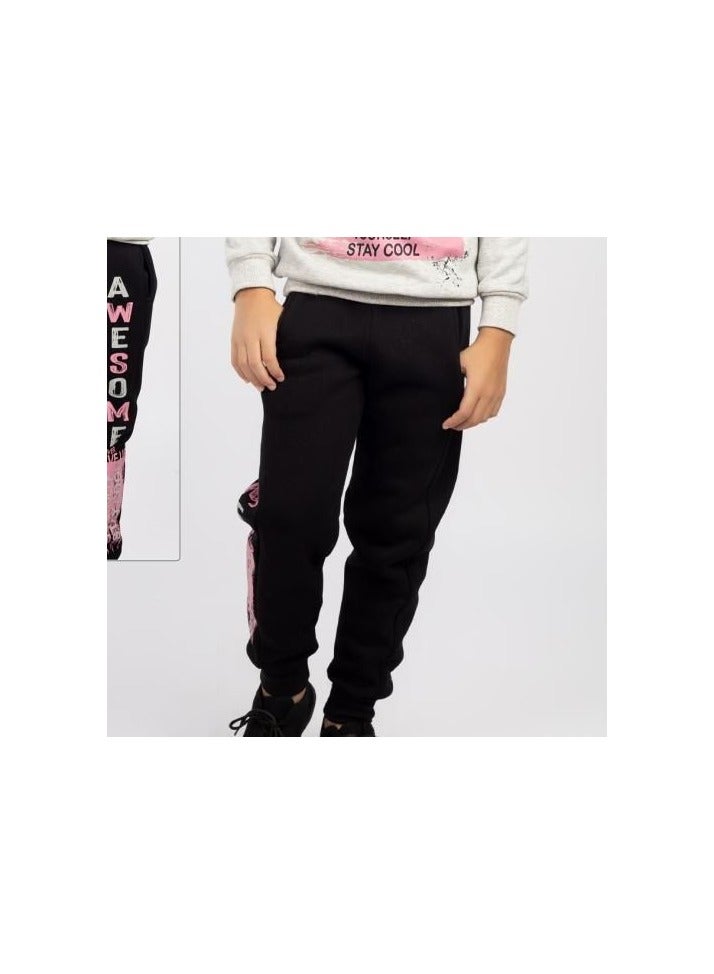 CHOiCE Kids' Tracksuit 84 Osim - Comfortable and Stylish for Sports and Everyday Wear light gray color, code 162 - Image 3