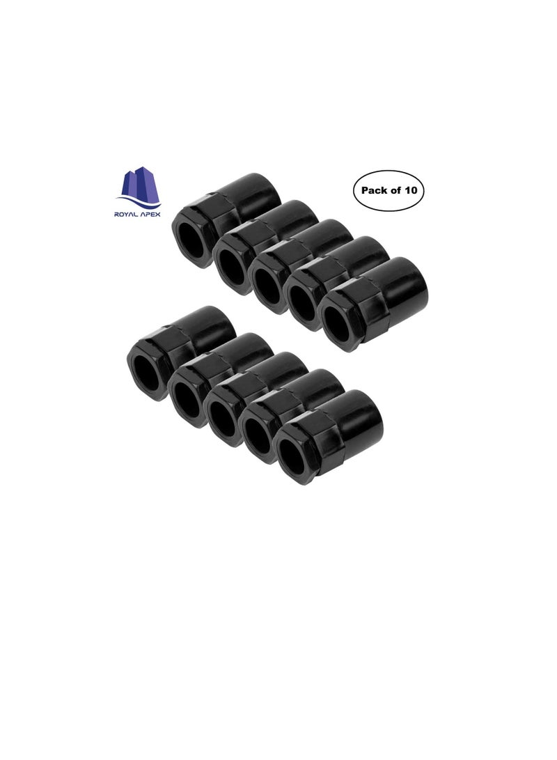 PVC Electrical Conduit Pipe & Fittings for Indoor and Outdoor Electrical Wiring and Cabling (Pack of 10) (20mm, Adapter)  - Image 3