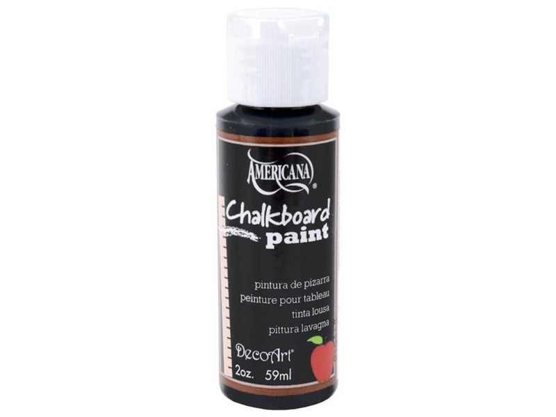 DecoArt DS90-3 Americana Chalkboard Paint, 2-Ounce, Black Slate - Image 3