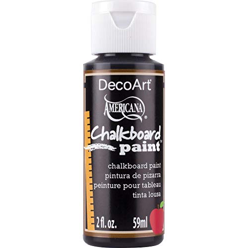 DecoArt DS90-3 Americana Chalkboard Paint, 2-Ounce, Black Slate - Image 2