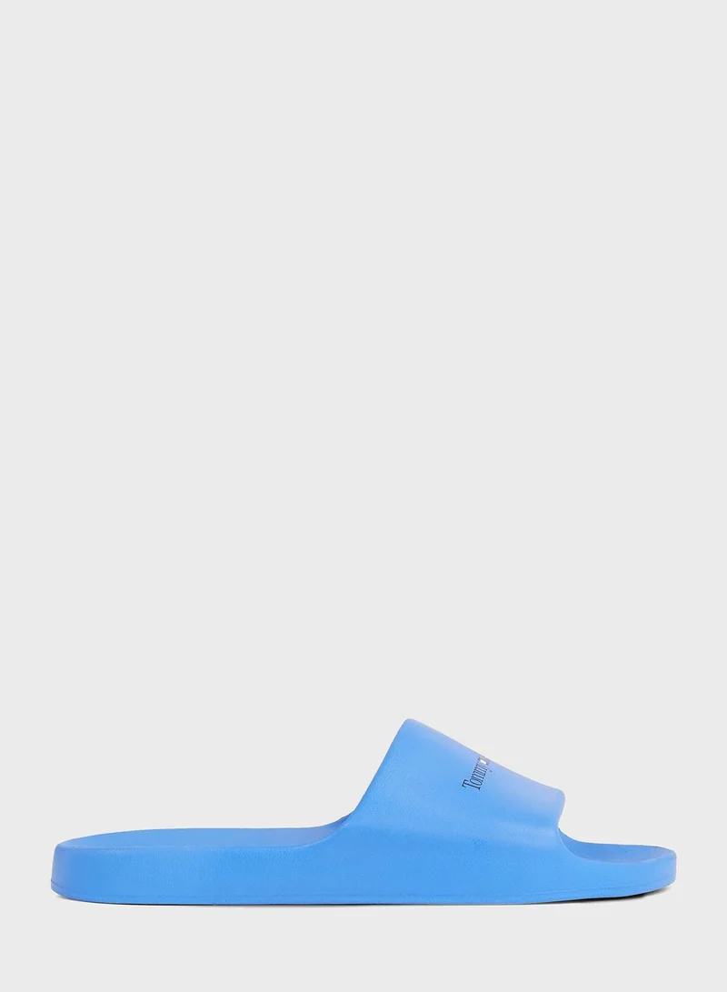 TOMMY JEANS Logo Print Flip Flops
