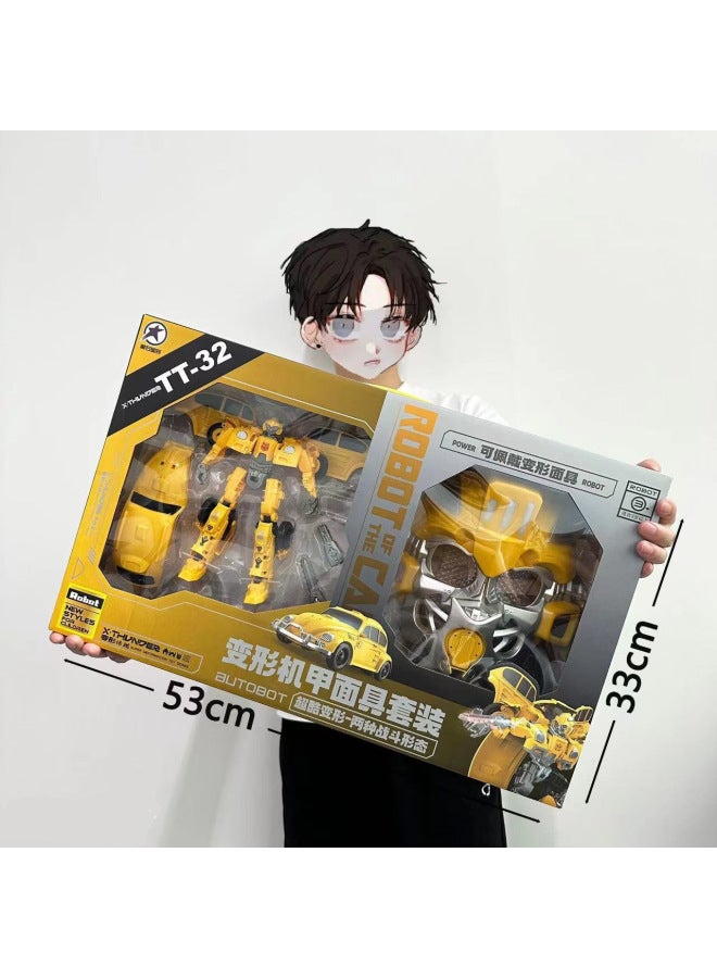 Children's Toys Deformation Robot King Kong Suit Education Training Course Organization Gift Night Market Ring Toys Wholesale-Color:Mecha Alliance 52*8*24【AU66-1】 - Image 4