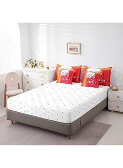 Erosebridal 7 Pcs American Football City Queen Comforter Sets Bed in a Bag Football Sports Game Comforter Set with Sheets, Kansas  - Image 5