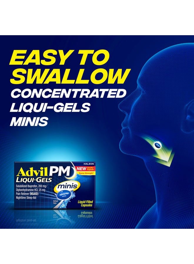 Advil PM ليكوي-جيلز ميني، 80 كبسولة سائلة - Image 3