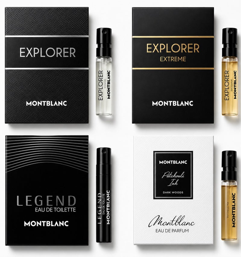 Montblanc perfume set consisting of 4 pieces 1.2 1.2ml - Image 1