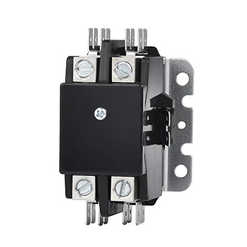 SunLee 2 Pole 40 Amp contactor 120v Coil UL 2 Pole Lighting Load 50 AMP Contactor Equivalent to 42CF15AF Condenser Compressor Contactor - Image 1