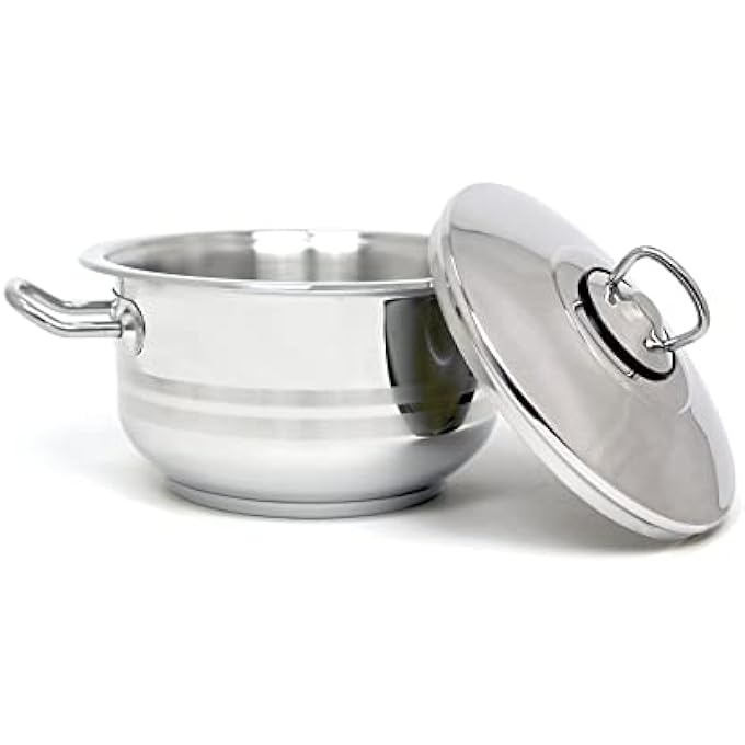 هاسيفير قدر طهي جاسترو من الفولاذ المقاوم للصدأ 20 سم 35 لتر - Image 2