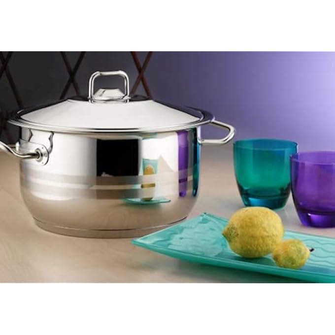 هاسيفير قدر طهي جاسترو من الفولاذ المقاوم للصدأ 20 سم 35 لتر - Image 3