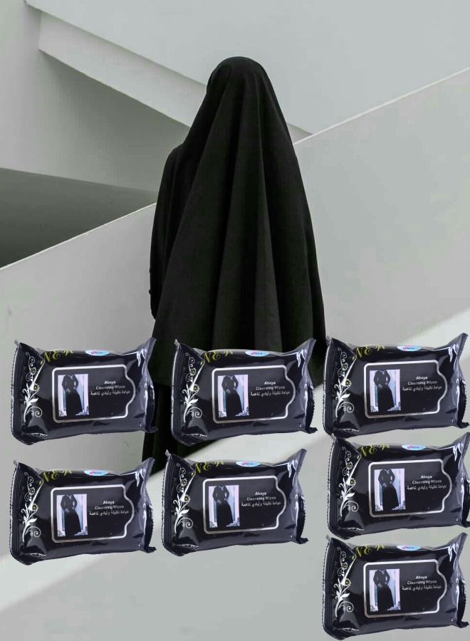 LOVEROBE Loverob 7 Pack 25-Piece Wet Wipes For Cleaning Abayas - Image 1