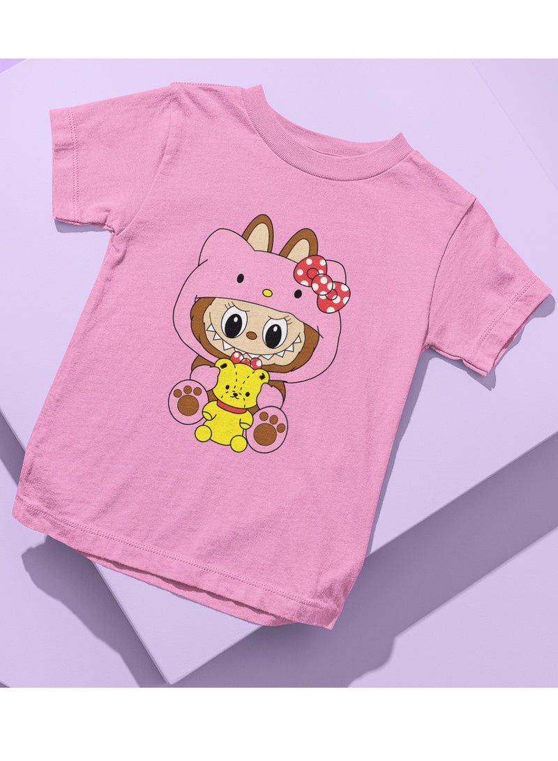 ZOOM Hello Kitty Meets LABUBU KIds Shirts