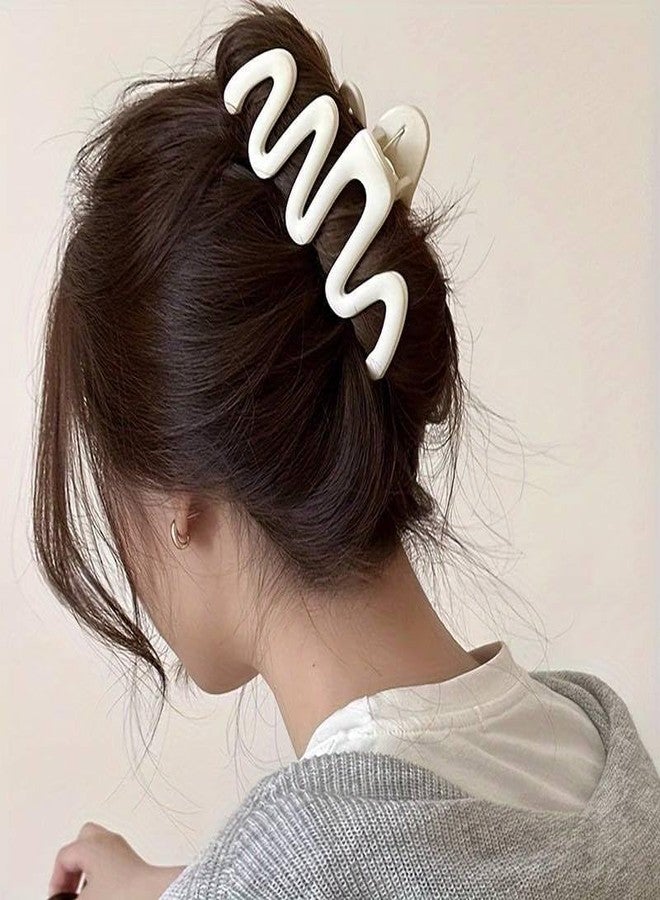 GLIMM Hair Claw Clips for Women Girls Strong Hold Clamps for Thick & Thin Hair, Matte Nonslip Jaw Clips, Neutral Clutures, Everyday Styling, Ponytail Holder, Multicolor 10PCS - Image 3