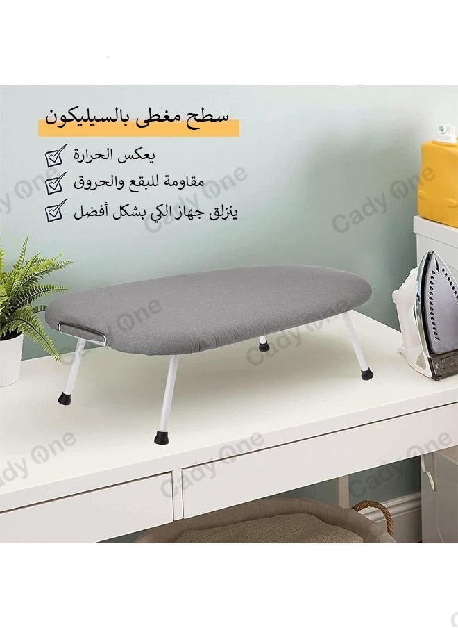 Cady One Ironing Board Cover with Premium Heavy Duty Silicone Liner Measures 135x 45 cm  - Image 4