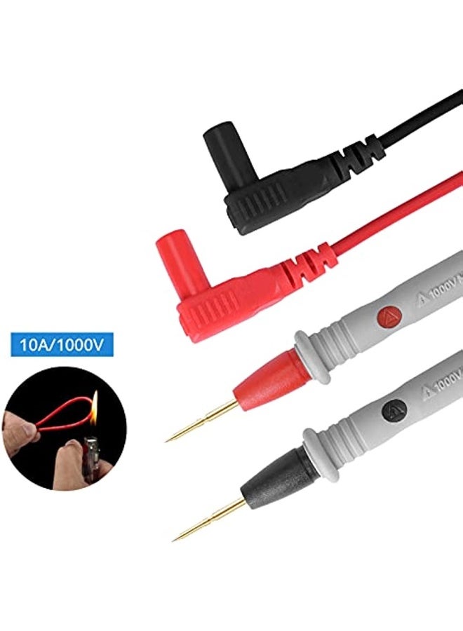 1000V 10A Universal Digital Multimeter Probe Test Cables Multi Needle Tip Pin Cable Meter Probe Wire Cable Pen - Image 2