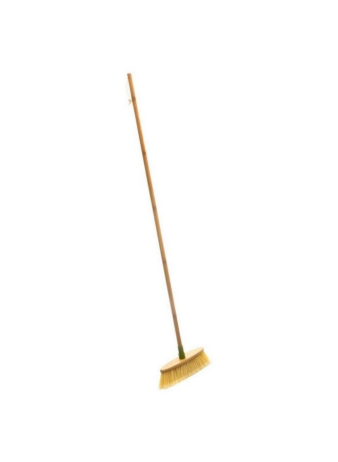 Five Simply Smart Wood & Clean Broom with Bamboo Handle Brown 131 x 6 x 32 cm 141372 - Image 1