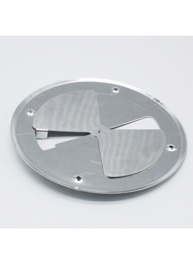 X-Haibei X-Haibei Round Butterfly Ventilator Vent Cover Aluminum Dia. 7.8 inch for Marine Boat Trailer  - Image 2