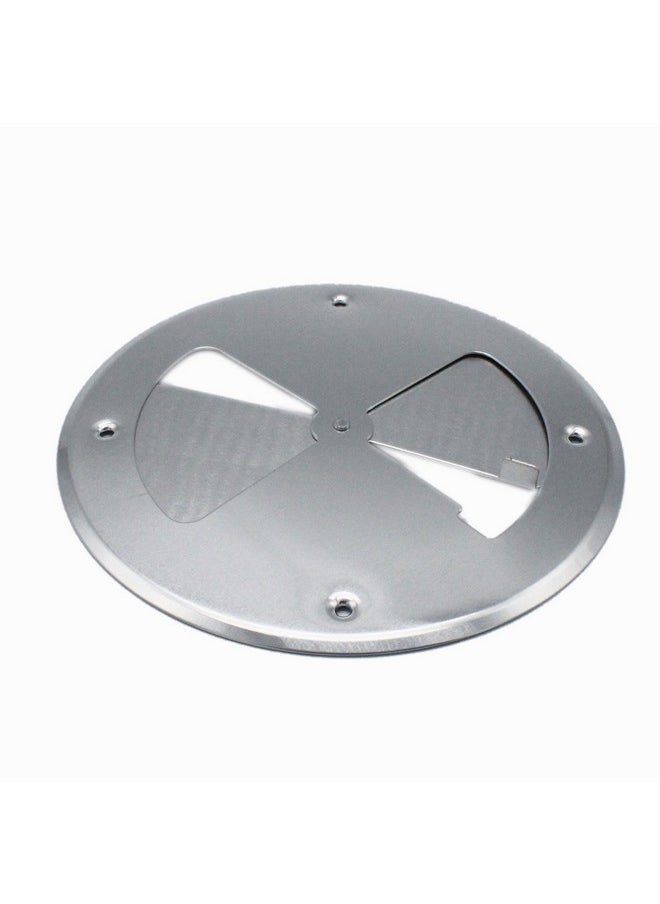 X-Haibei X-Haibei Round Butterfly Ventilator Vent Cover Aluminum Dia. 7.8 inch for Marine Boat Trailer  - Image 3